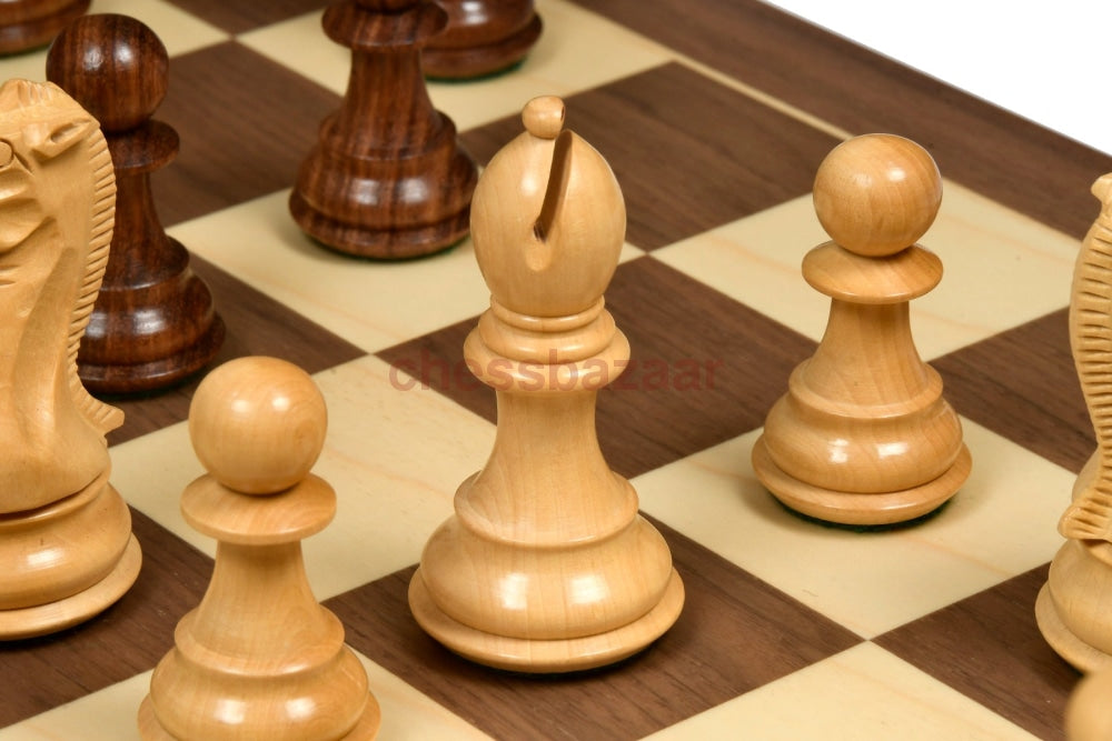 Staunton-Serie: Indische Handarbeit Beschwerte Staunton Schachfiguren Aus Sheeshamholz Und