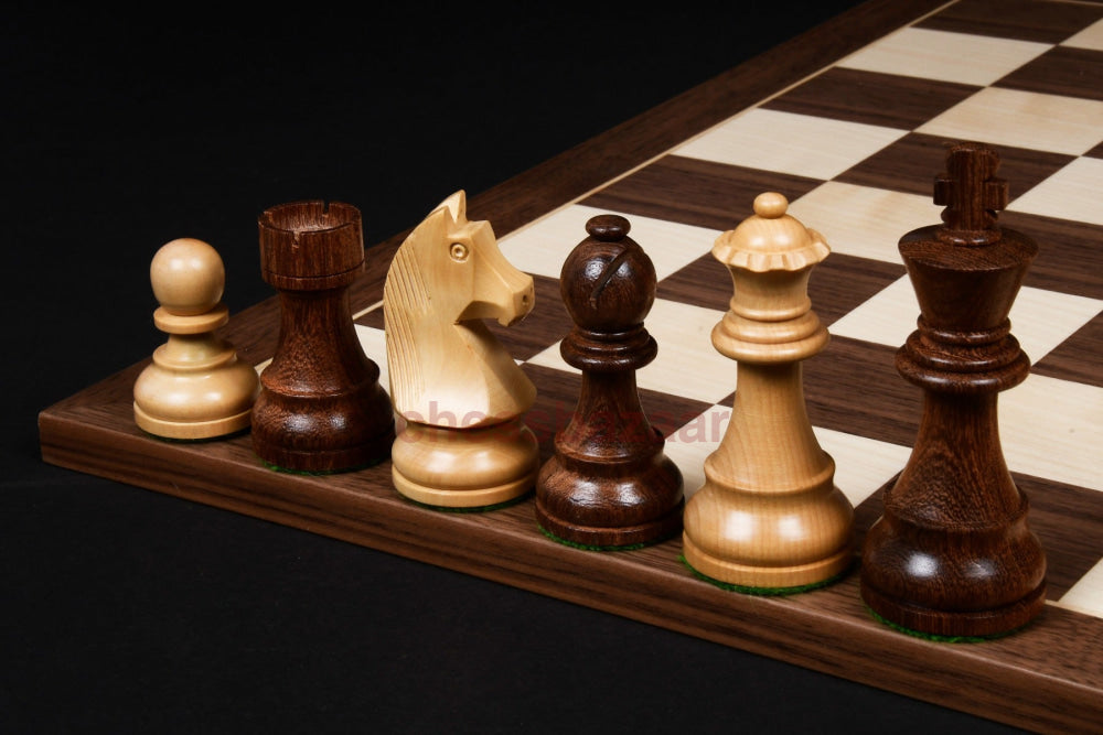 Staunton Turnier Figuren: Gewichtete Handgefertigten Schachfiguren Mit Deutschen Springern Aus