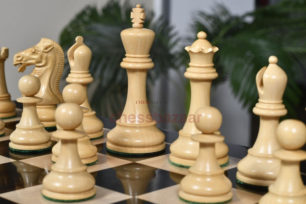The Elgin Marble Knight Staunton Gewichtete Schachfiguren Aus Echtem Ebenholz Und Buchsbaum 4 0 Zoll