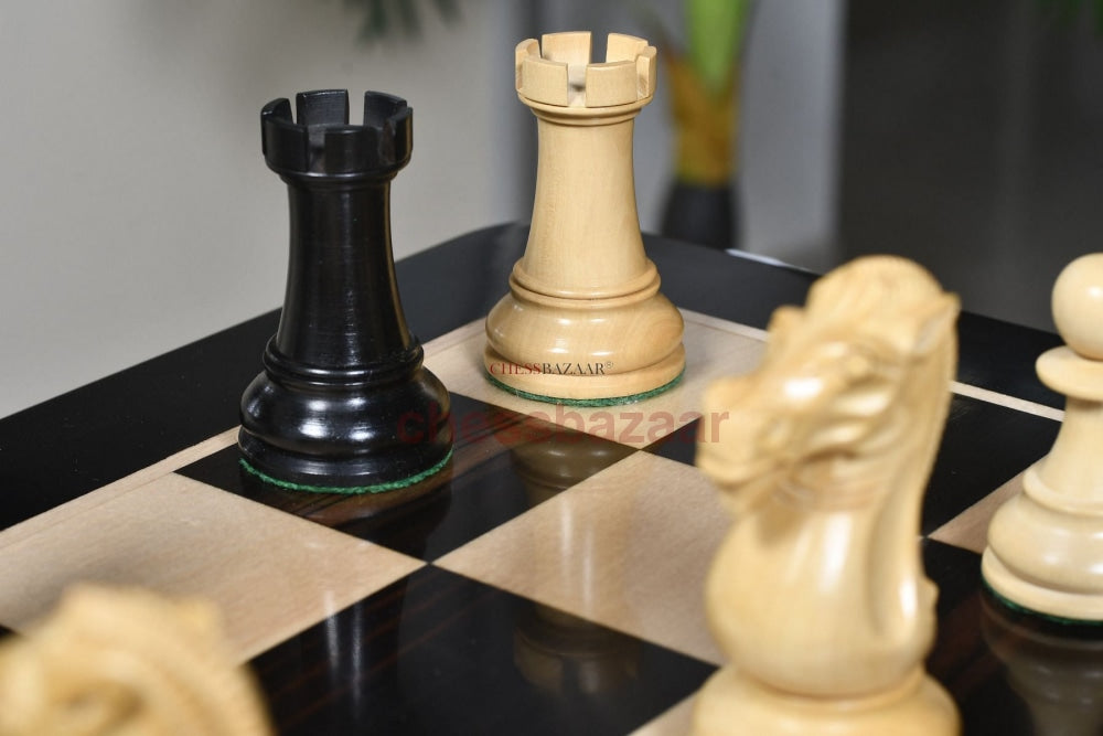 The Elgin Marble Knight Staunton Gewichtete Schachfiguren Aus Echtem Ebenholz Und Buchsbaum 4 0 Zoll