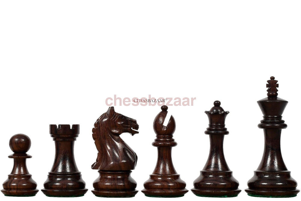 The Fierce Knight Staunton Holzschachfiguren Aus Indischem Palisander Und Buchsbaum 8 9 Cm King