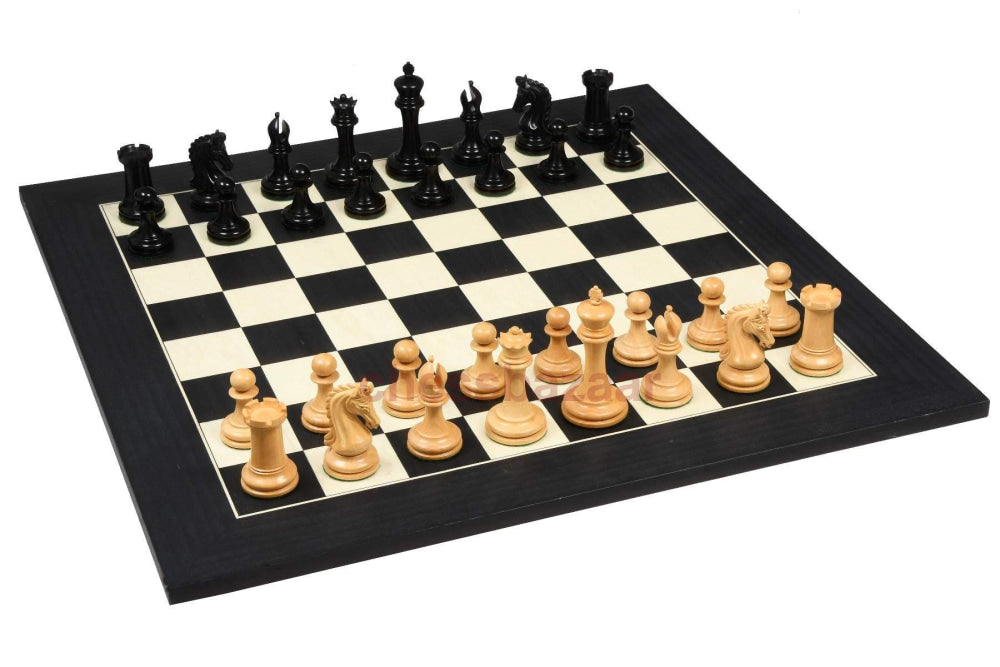 Turniergröße Imperial Sinquefield Cup 2014 Handgefertigten Schachfiguren Aus Ebenholz Und