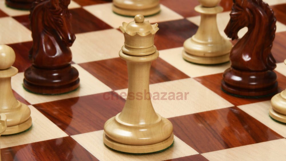 Turniergröße Imperial Sinquefield Cup 2014 Handgefertigten Schachfiguren Aus Rosenholz Und