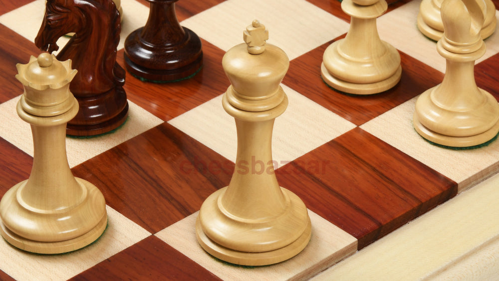 Turniergröße Imperial Sinquefield Cup 2014 Handgefertigten Schachfiguren Aus Rosenholz Und