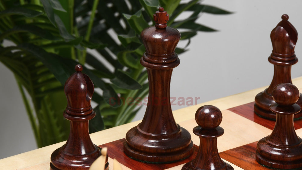 Turniergröße Imperial Sinquefield Cup 2014 Handgefertigten Schachfiguren Aus Rosenholz Und