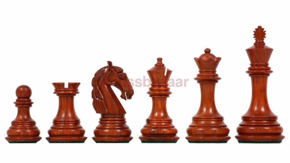 Neue kolumbianischen Luxus Staunton Schachfiguren : handgefertigte Schachfiguren aus Rosenholz und Buchsbaumholz – KH 99 mm
