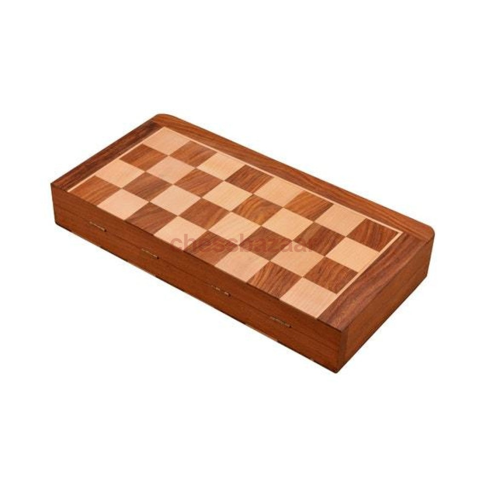 Reise Schachspiel Aus Holz Chessbazaar Indien Schachbuch Mit Fächern 30 Cm
