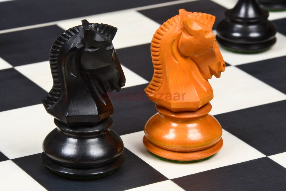 Replik 1950 Dubrovnik Bobby Fischer Schachfigurenserie: Handgeschnizte Schachfiguren Aus Gebeiztem