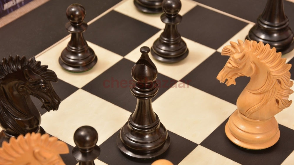 Ruffian Staunton-Serie: Dreifach Beschwerte Handgedrechselten Schachfiguren 4 Damen Aus