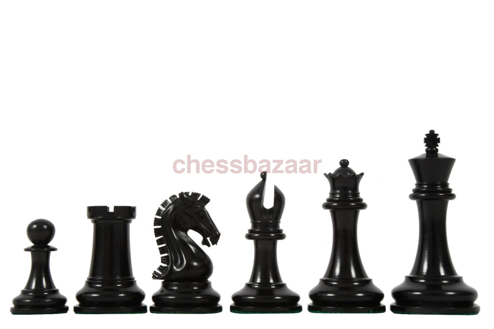 Sinquefield Cup 2017 handgefertigte Schachfiguren aus Ebenholz und Buchsbaumholz – KH 95 mm