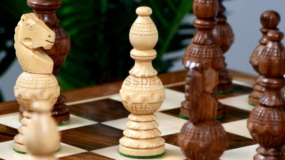 Sphärische Schachfigurenserie:  Klassische Gewichteten Handgefertigten Kugelförmigen Schachfiguren