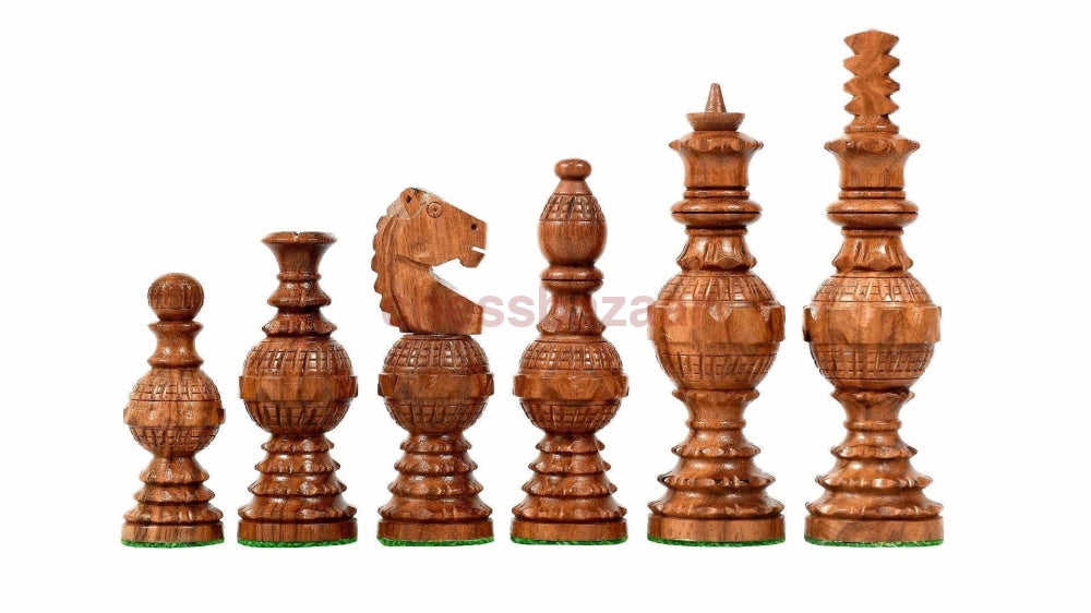 Sphärische Schachfigurenserie:  Klassische Gewichteten Handgefertigten Kugelförmigen Schachfiguren
