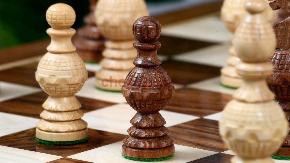 Sphärische Schachfigurenserie:  Klassische Gewichteten Handgefertigten Kugelförmigen Schachfiguren