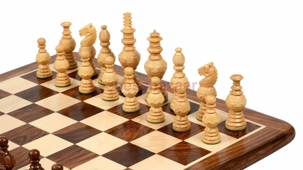 Sphärische Schachfigurenserie:  Klassische Gewichteten Handgefertigten Kugelförmigen Schachfiguren