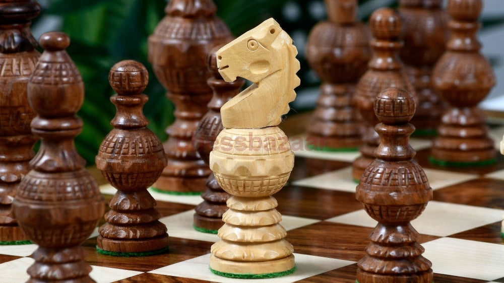 Sphärische Schachfigurenserie:  Klassische Gewichteten Handgefertigten Kugelförmigen Schachfiguren