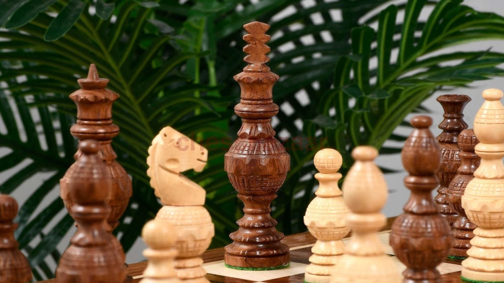 Sphärische Schachfigurenserie:  Klassische Gewichteten Handgefertigten Kugelförmigen Schachfiguren