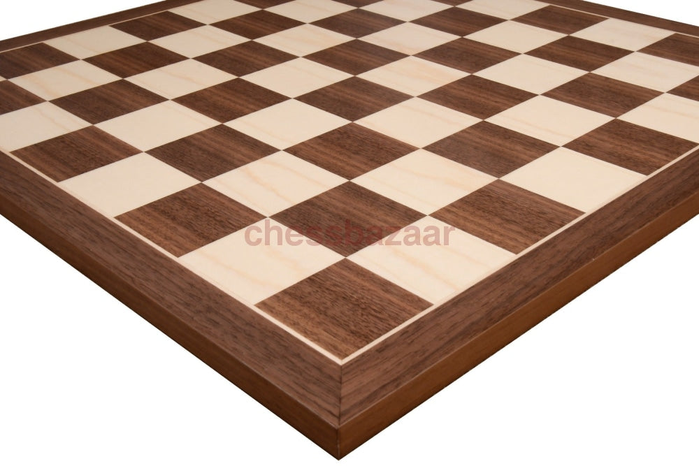 Standard Nussbaum Ahorn Holzfurnier Schachbrett Matt Finish 17 7 - 50Mm Schachfeld