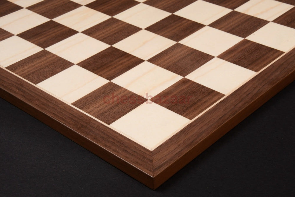 Standard Nussbaum Ahorn Holzfurnier Schachbrett Matt Finish 17 7 - 50Mm Schachfeld