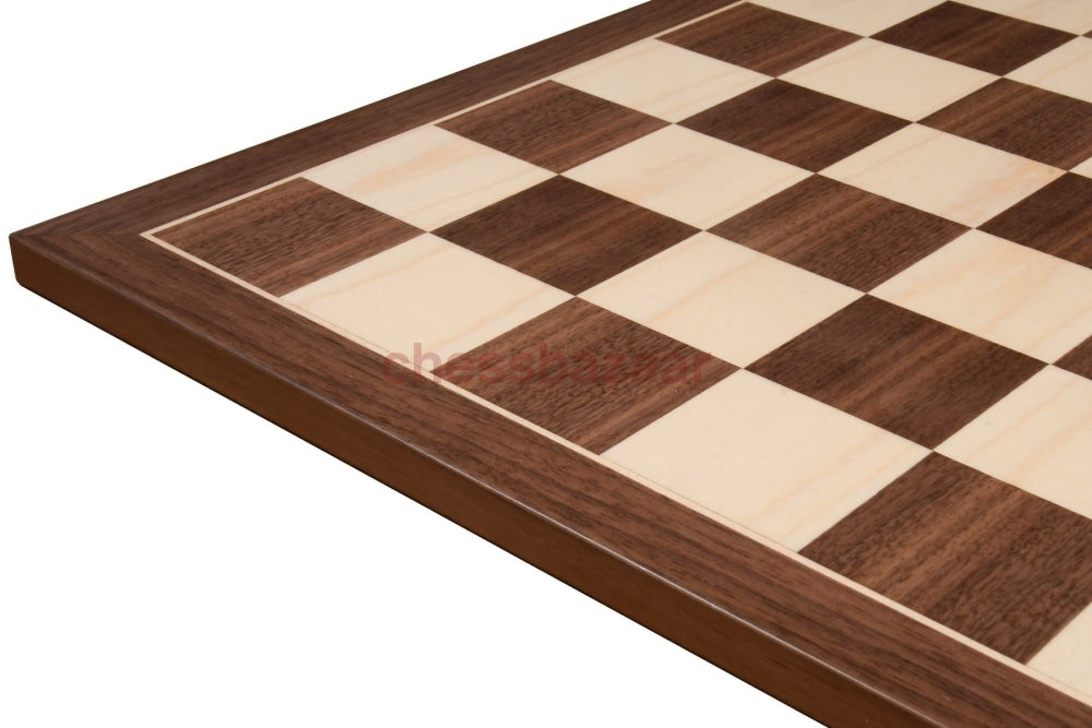Standard Nussbaum Ahorn Holzfurnier Schachbrett Matt Finish 17 7 - 50Mm Schachfeld