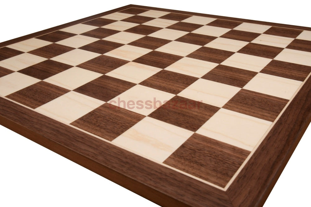 Standard Nussbaum Ahorn Holzfurnier Schachbrett Matt Finish 17 7 - 50Mm Schachfeld