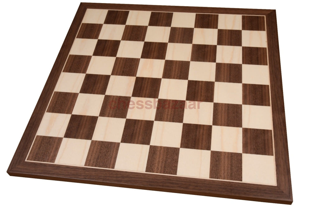Standard Nussbaum Ahorn Holzfurnier Schachbrett Matt Finish 17 7 - 50Mm Schachfeld