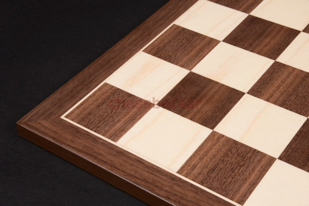 Standard Nussbaum Ahorn Holzfurnier Schachbrett Matt Finish 17 7 - 50Mm Schachfeld