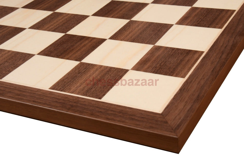 Standard Nussbaum Ahorn Holzfurnier Schachbrett Matt Finish 17 7 - 50Mm Schachfeld